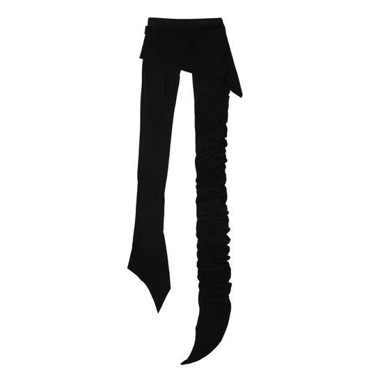CINCHER SPIRAL PANTS BLACK