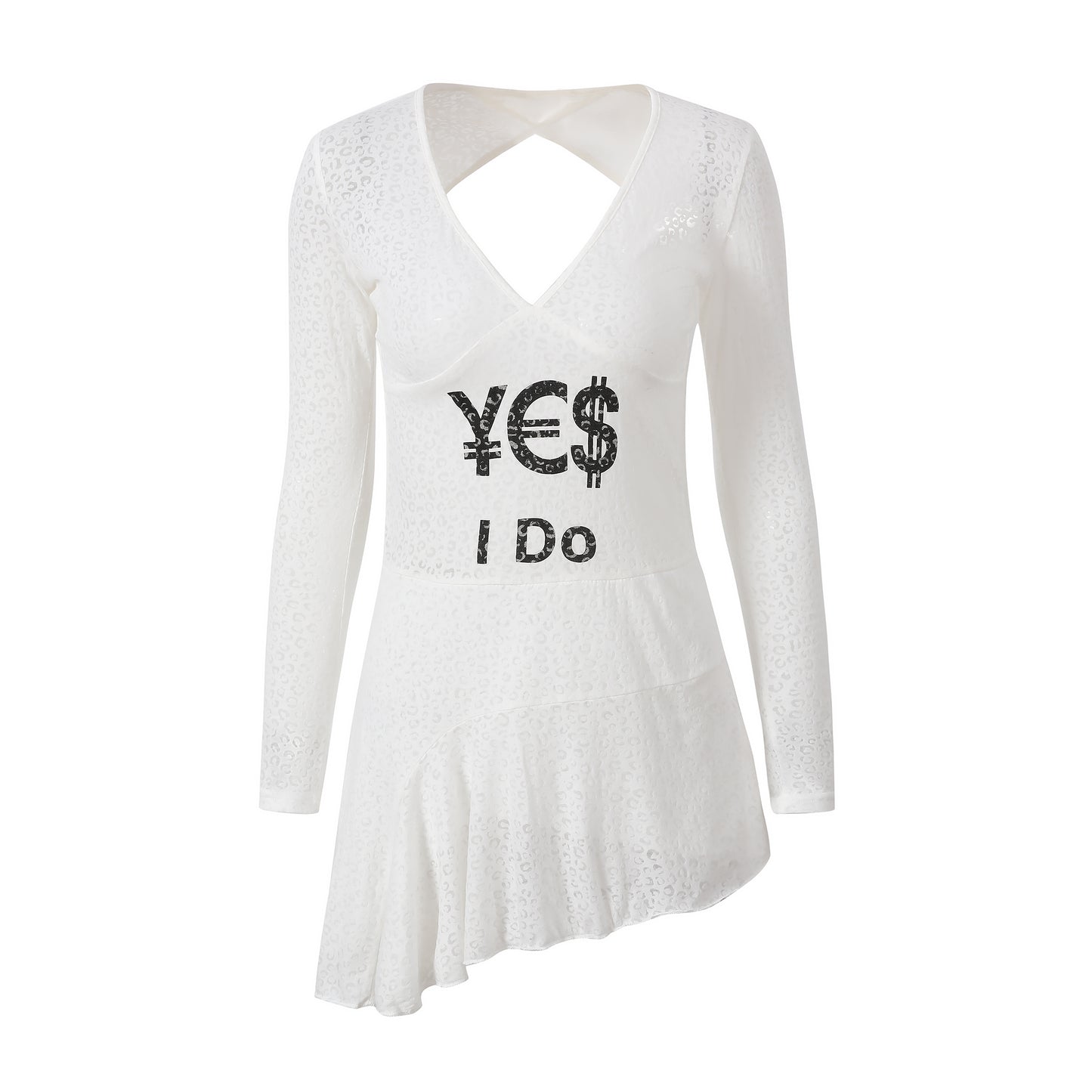 LEOPARD YES-I-DO DRESS