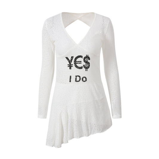 LEOPARD YES-I-DO DRESS