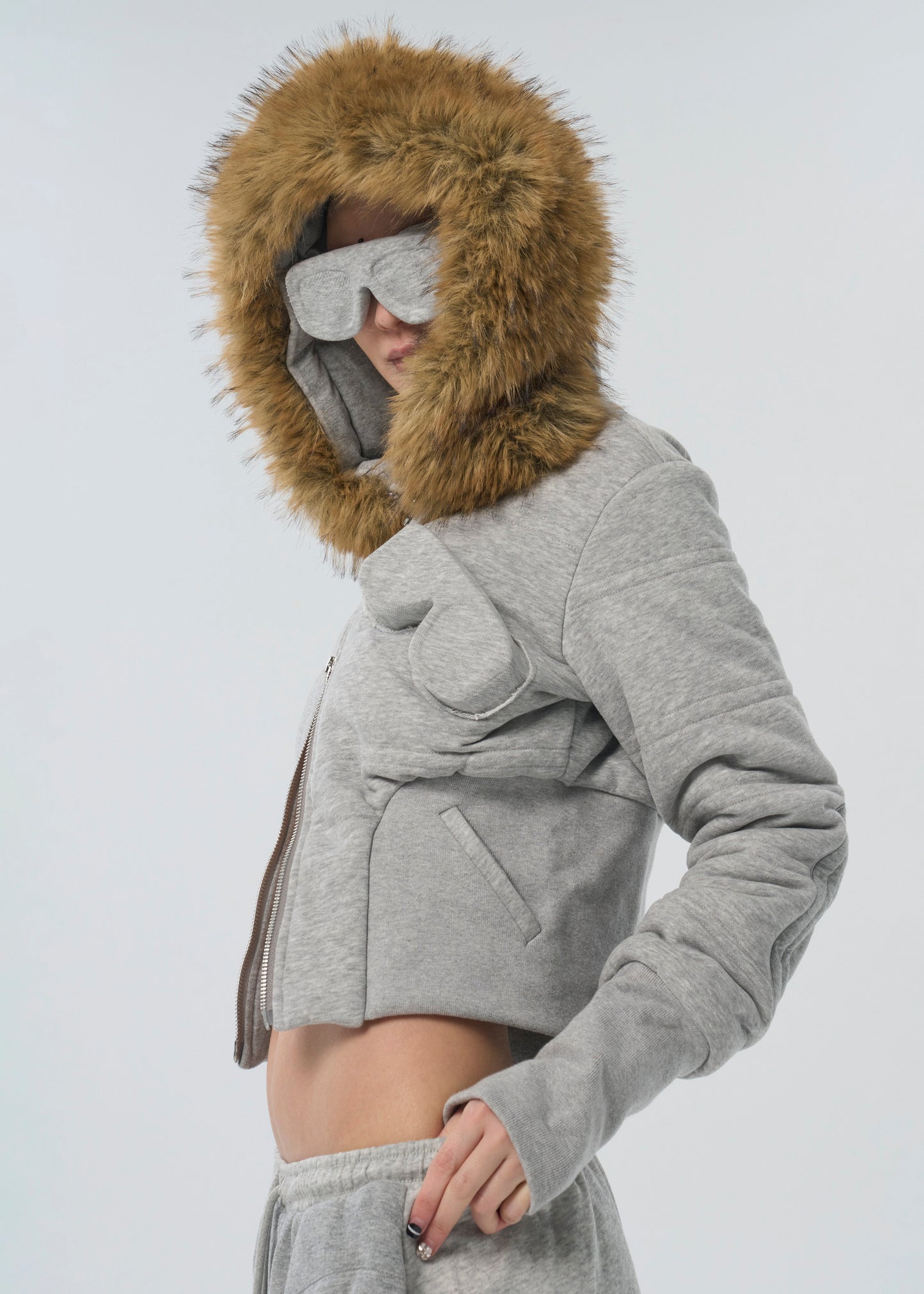 EMBOSSED SUNGLASSES BOMBER