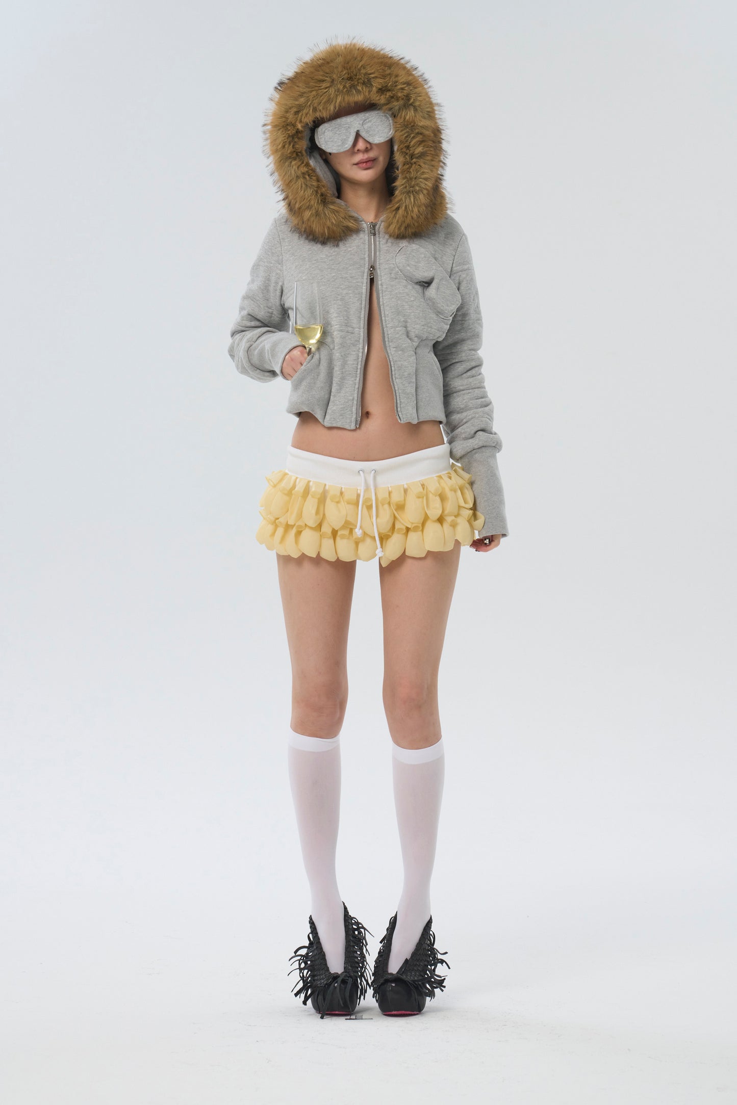BALLOON MINISKIRT