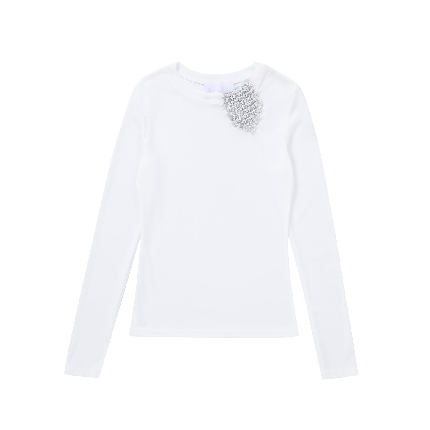 CHAINMAIL SHEER LONG SLEEVE SHIRT